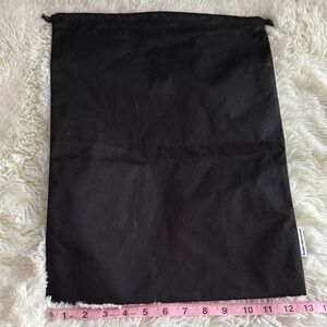 Black Drawstring Alexander Wang Dust Bag